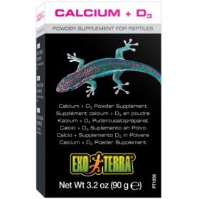 Exo Terra Calcium + D3 - calcium powder